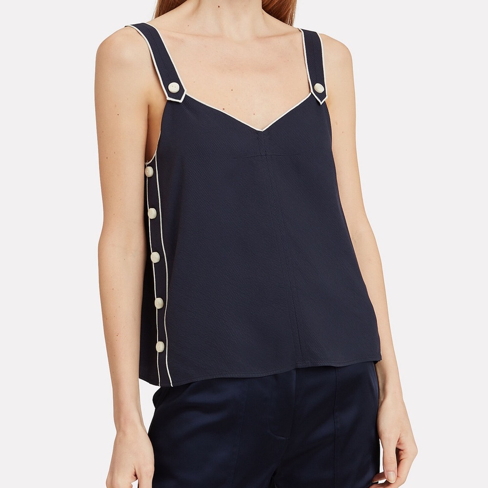 Rag & Bone | Tia Nautical Button Tank (New w/o tags)